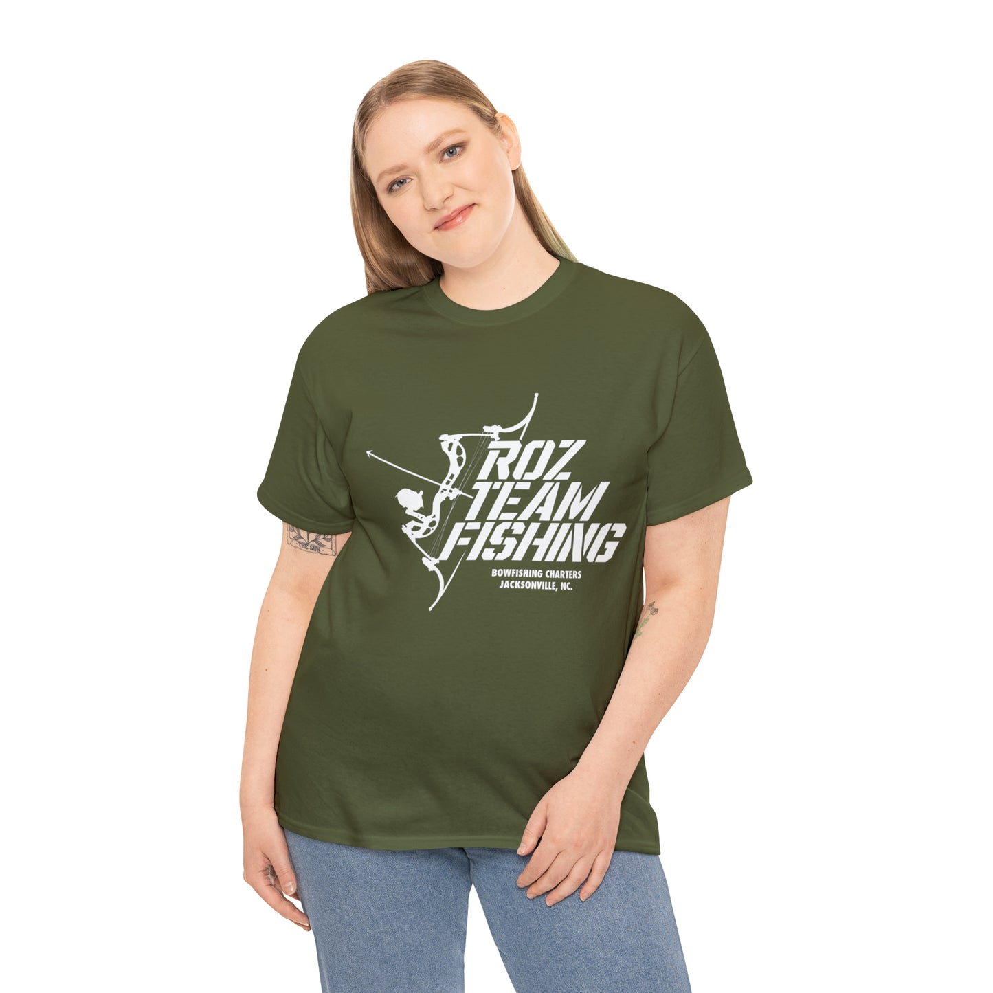 RTF Bow Fishing White Logo