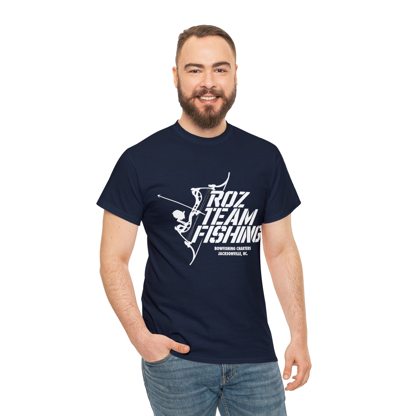 RTF Bow Fishing White Logo