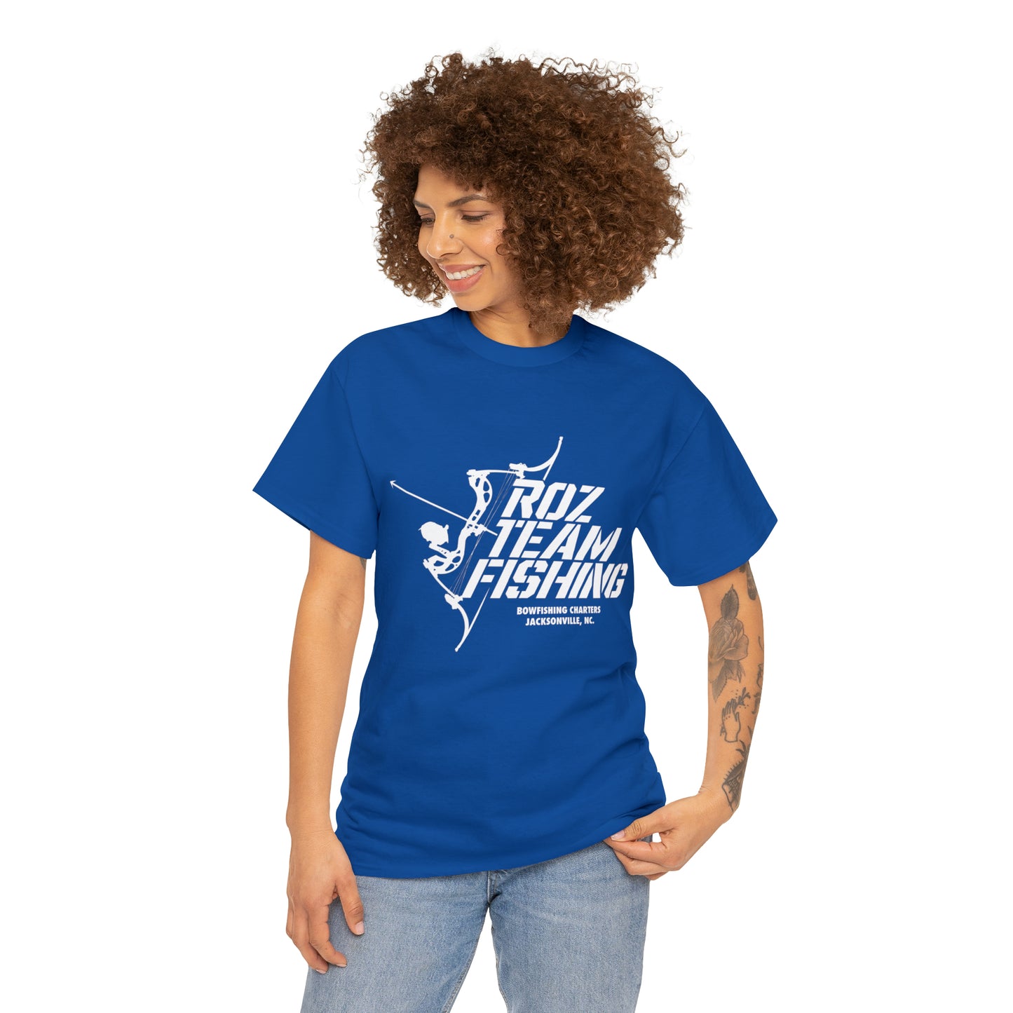 RTF Bow Fishing White Logo